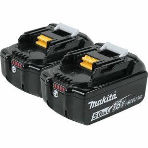 18V 5Ah Li-Ion Battery (BL1850B) (Twin Pack)