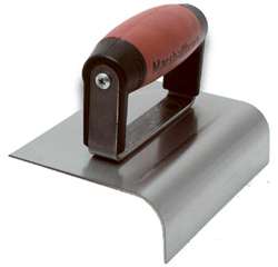 6 X 4 SS Curb Tool-3/4" Radius-DS Hdl