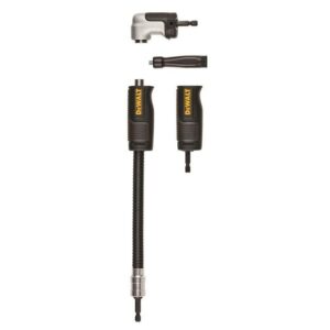 DWAMRASETFT- DEWALT 3PC RIGHT ANGLE ATTACHMENT W/BIT SET 