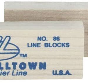 3 3/4" Wood Line Blocks (Pair)