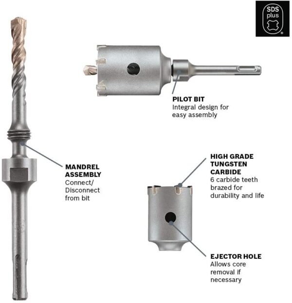 13" Extension SDS Plus (1pc)