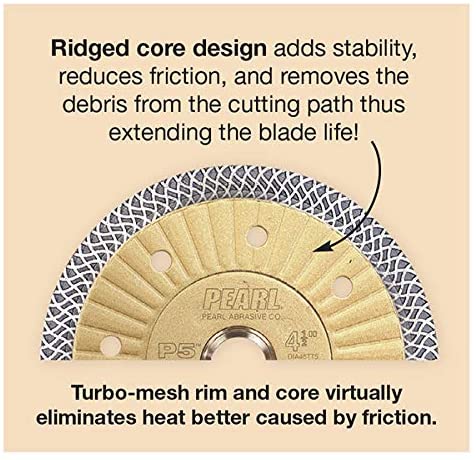 P5™ 4.5" Thin Turbo Mesh Blade