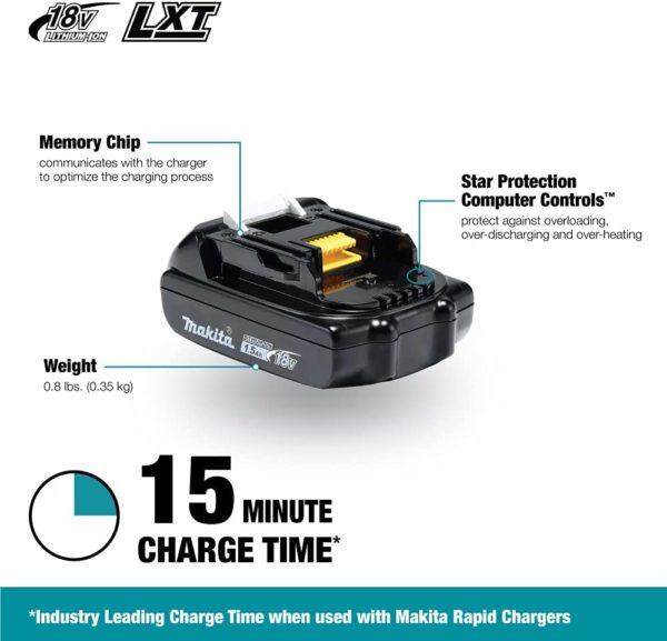 18V LI-ION BATTERY BL1815N 2/SE