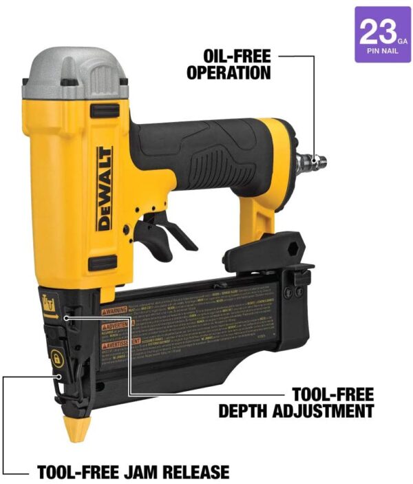 DEWALT 23GA 2IN PIN NAILER KIT