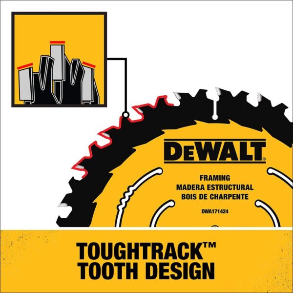 DWA1714242- FRAMING BLADE - 7-1/4 X 24 T (2 PKG)