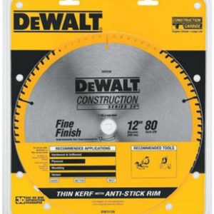 SERIES 20™ CONSTRUCTION 12" 80T THIN KERF MITER/SL