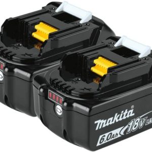 18V 6.0Ah Li-Ion Battery (2Pk) BL1860B