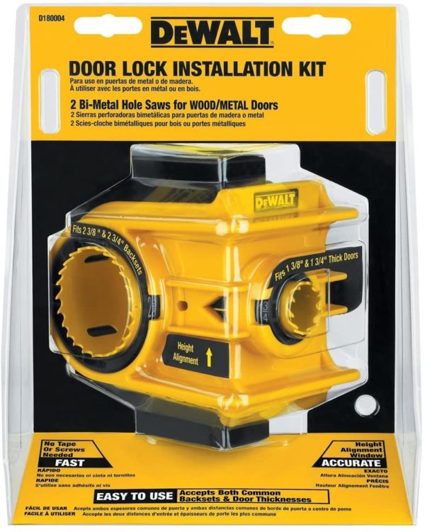 DOOR LOCK INSTALLATION KIT