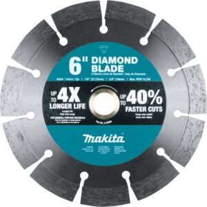 6" DIAMOND WHEEL SEG RIM FOR GENERAL