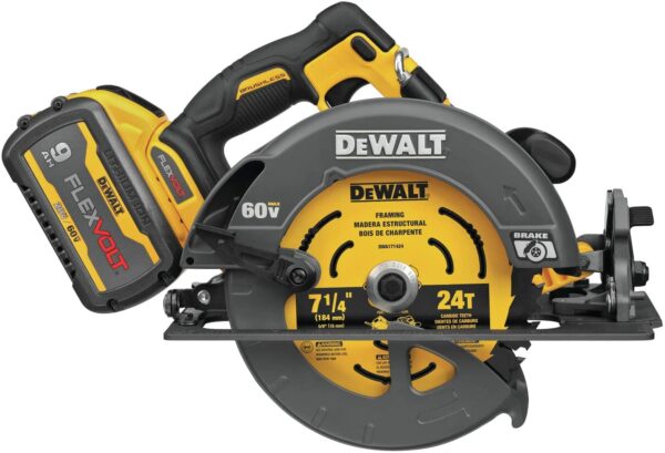 Dewalt DCS578X1 FLEXVOLT 60V MAX BRUSHLESS 7-1/4 IN. CORDLES