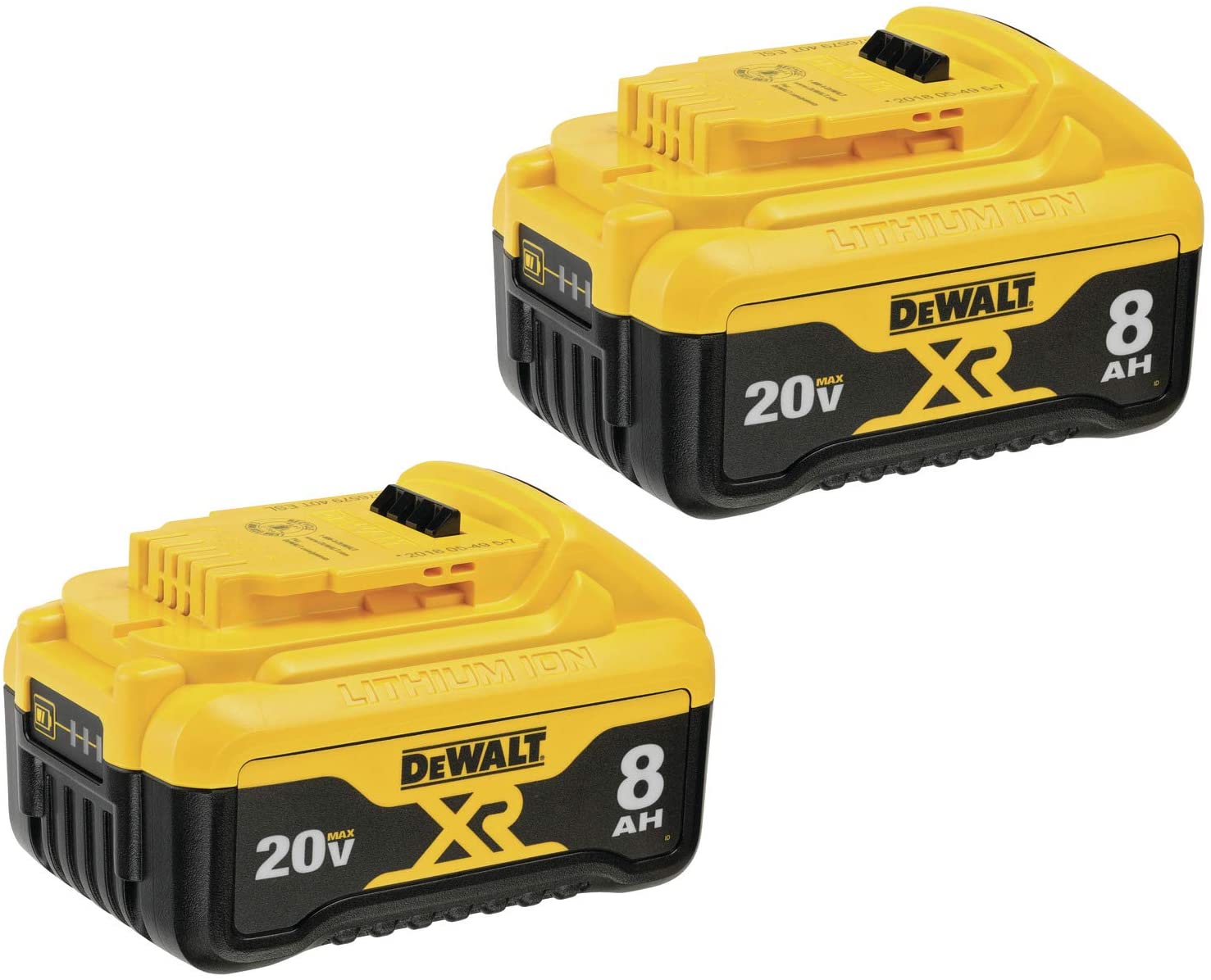 71nwRRaULoL. AC SL1500 DEWALT 20V MAX* XR Batteries, 8.0-Ah, 2-Pack