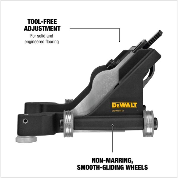 DW ADJUSTABLE FLOORING FOOT W/ROLLERS