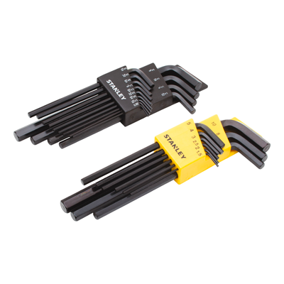 022PC LONG ARM HEX KEY SET SAE/MM