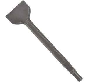 Round Hex Shank 3" x 12" Scaling Chisel