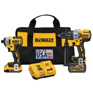 20V MAX XR 2 TOOL (DCD996 & DCF887) W/ 2 BATTERIES