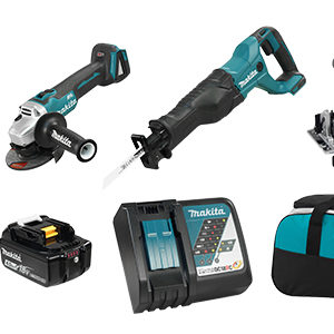 18V LXT 6 Piece Combo 4.0Ah Kit with 2 Batteries