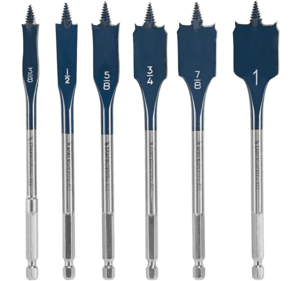 DareDevil 6 Pc Spade Bit Set