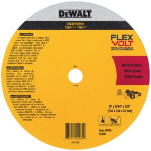 9 X 5/64 X 7/8 T1 FV CUTOFF WHEEL