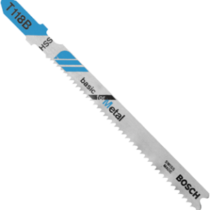 3", 36TPI, HSS Bosch Shank Jigsaw Blade  (5 pk)