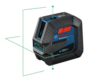 GCL100-40G Green-Beam Self-Leveling Cross-Line Laser