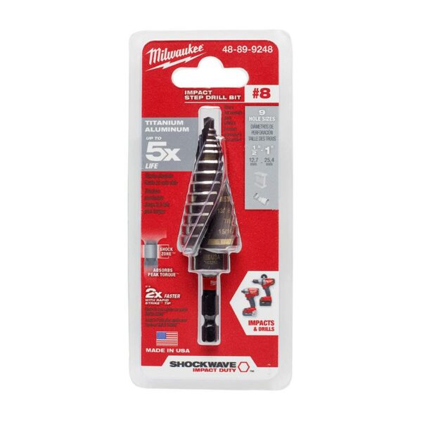 SW STEP BIT #1 1/8" - 1/2