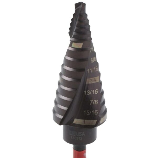 SW STEP BIT #1 1/8" - 1/2