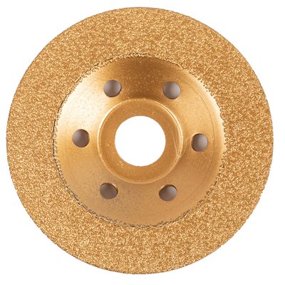 120462 1 B Vacuum Brazed Diamond Cup Grinding Wheel 4.5in
