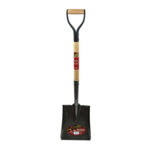 Shovel Sq M 39 1/2in Wood Poly D-Grip Handle
