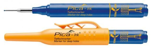 PICA INK DEEP HOLE MARKER BLUE