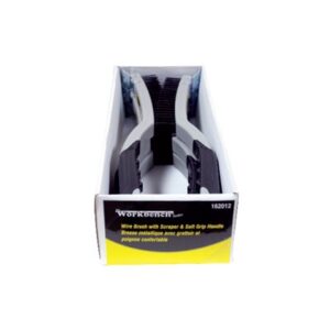 Wire Brush with Scraper Soft Grip HDL