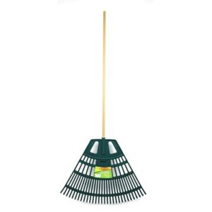 Poly Rake 30"x30T w/ Wood Handle