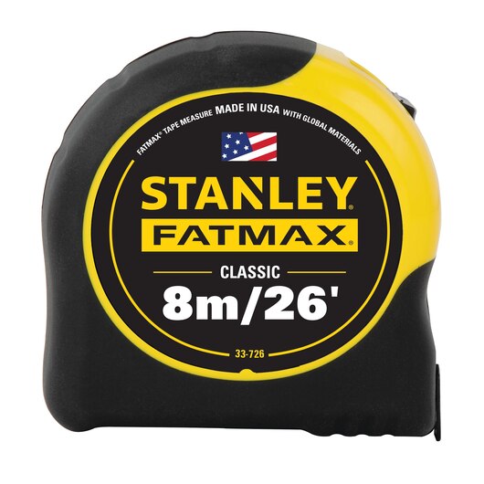 33 726 1 8M/26 FT. FATMAX® CLASSIC TAPE MEASURE