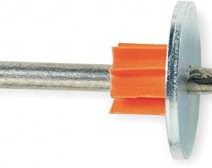 RAMSET 2 1/2" LOW VEOCITY POWDER FASTENERS W/WASHER(100/BOX)