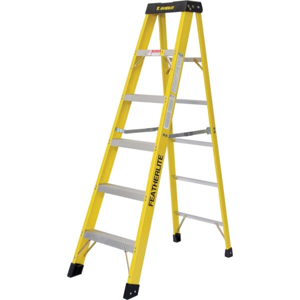 12' FEATHERLITE STEP LADDER