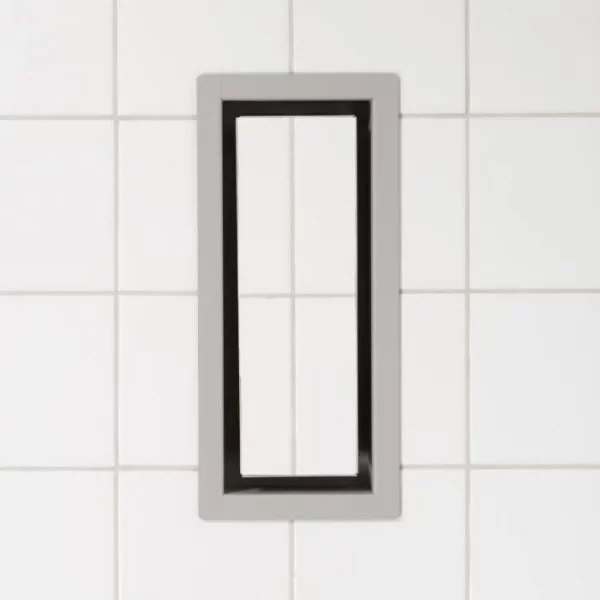 ARIA OG [SUPPLY] FRAMED FLOOR VENT [LUXE] 3" X 10" - APPLIANCE WHITE