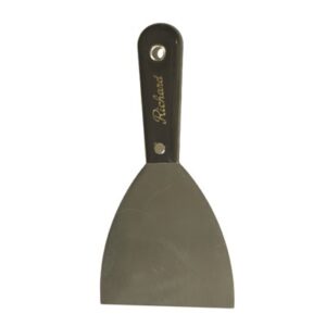 Putty Knife 1 1/2in Flex Carbon Steel Black HDL