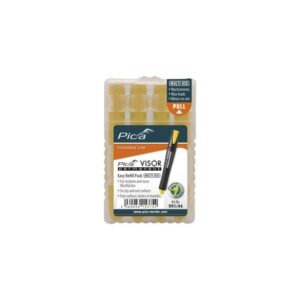 PICA VISOR LONG LIFE YELLOW REFILL (4/PKG)