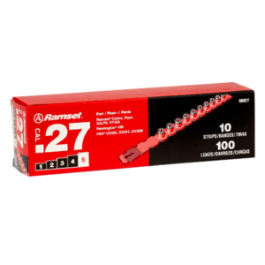 RAMSET .27 CALIBER LOADS (RED, 5)