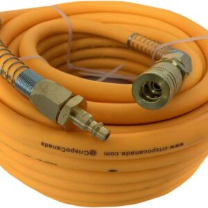 Crispo Air Hybrid Polymer Air Hose, 3/8-Inch by 100