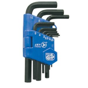 775114- JHK-9M - 9PC METRIC SHORT ARM HEX KEY SET 