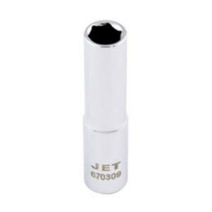 3/8" DR CHROME SOCKET - SAE - DEEP - 6 POINT - 9/16"