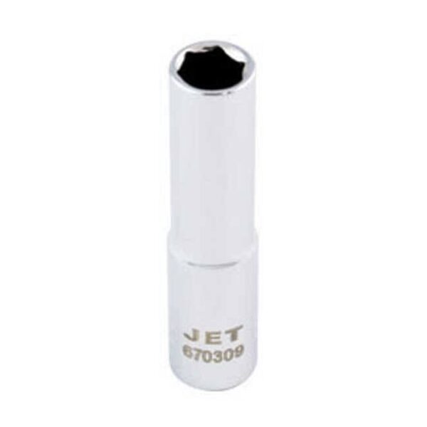 3/8" DR CHROME SOCKET - SAE - DEEP - 6 POINT - 9/16"
