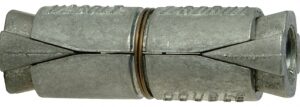 EXP SHIELDS DOUBLE 1/2 X 2-1/2'' (25PCS/BOX)