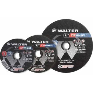 Walter 4-1/2″ ZIPCUT Thin Cut-Off Wheel
