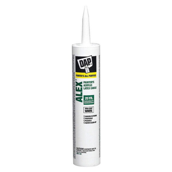 DAP WHITE LATEX SILICONE (CASE)