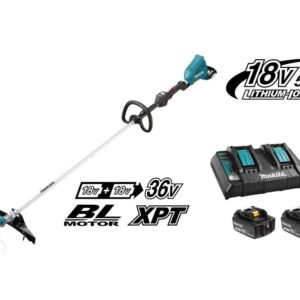 18Vx2 LXT 15" Cordless Line Trimmer w/ EE400MP & EY402MP
