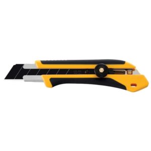 Fiberglass Rubber Grip Auto Lock Utility Knife