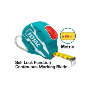 TOTAL 8m x 25' STEEL TAPE MEASURE 