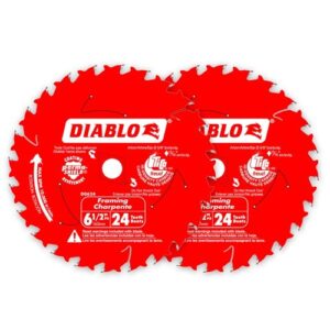 Diablo 6-1/2" x 24T Demo Demon (2Pk)