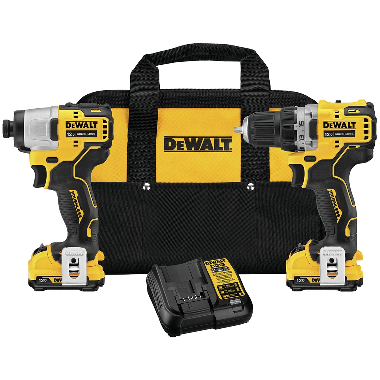 XTREME 12V MAX* BRUSHLESS CORDLESS DRILL & IMPACT DRIVER KIT